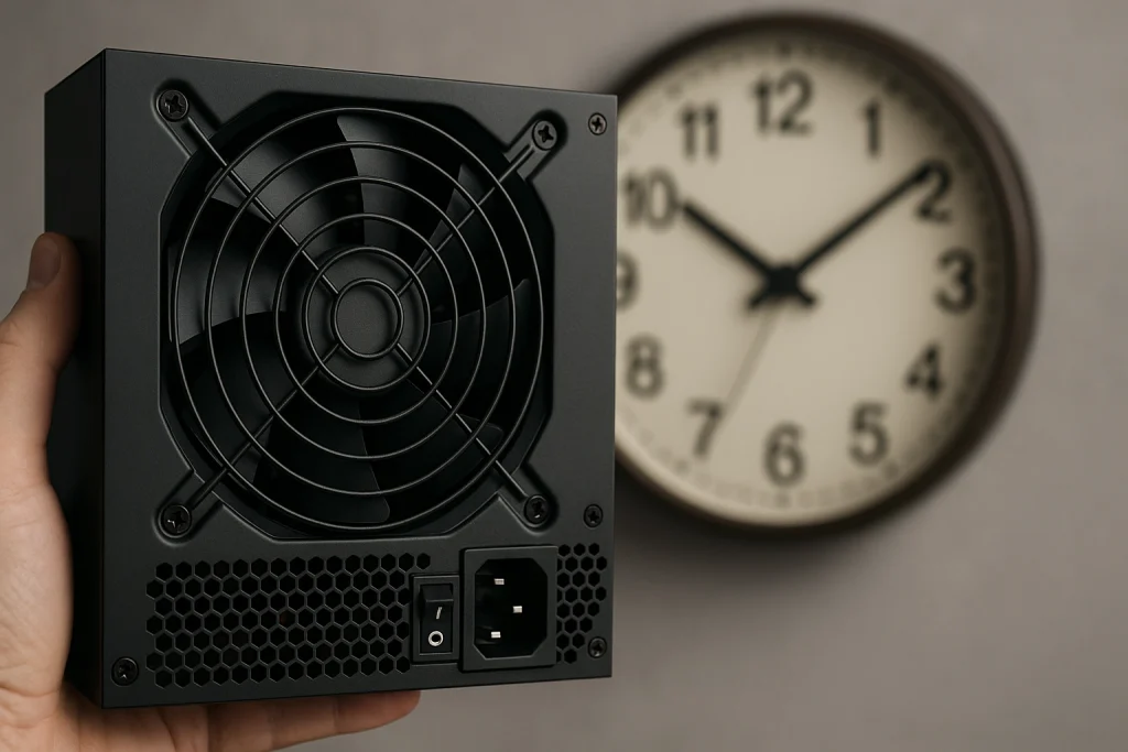 電源ユニットの寿命は何年くらい?