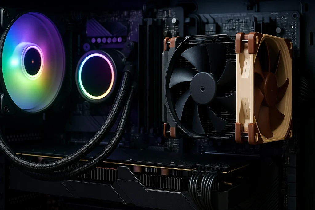 ゲーミングPCでは簡易水冷と空冷のどっちがいい?
