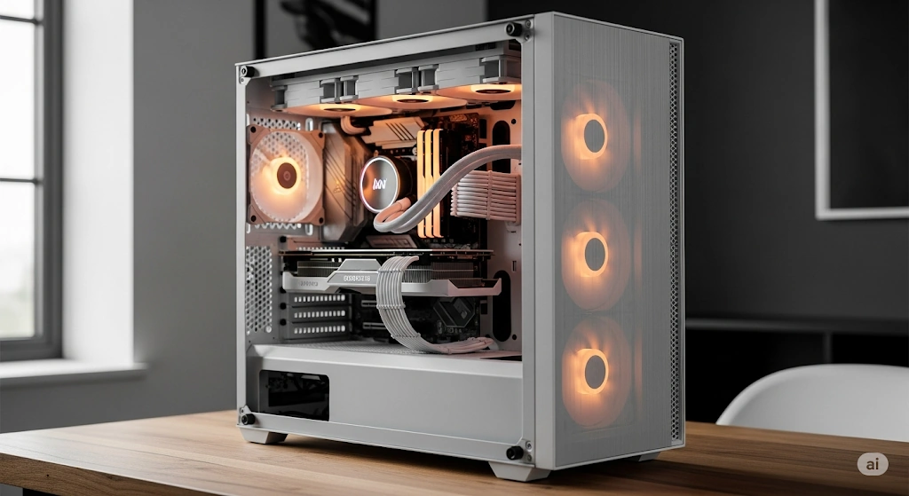 見た目だけじゃない白いPCケースのメリット