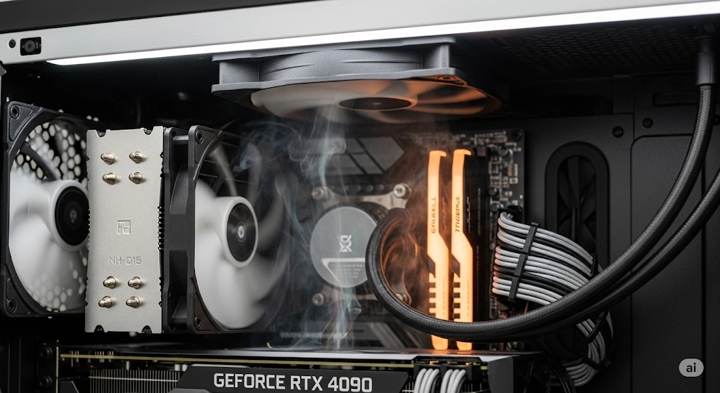 PCケースの上部ファンが持つ意外な効果