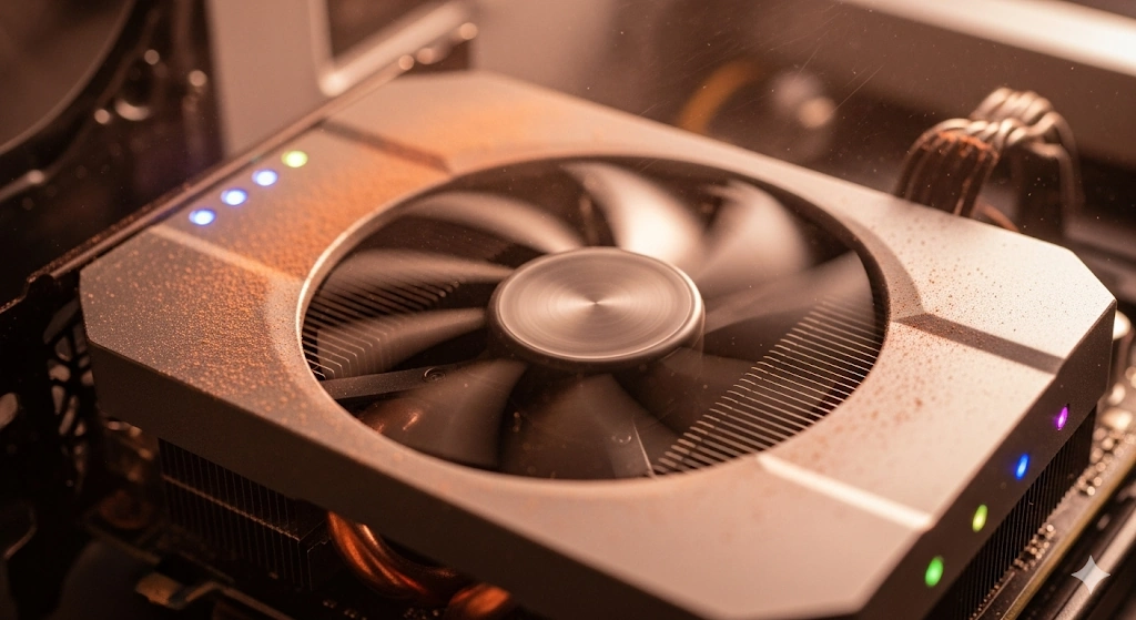 GPU 70度でファンがうるさい現象の原因