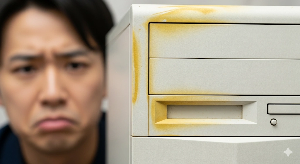 白いPCケースの黄ばみは避けられる?