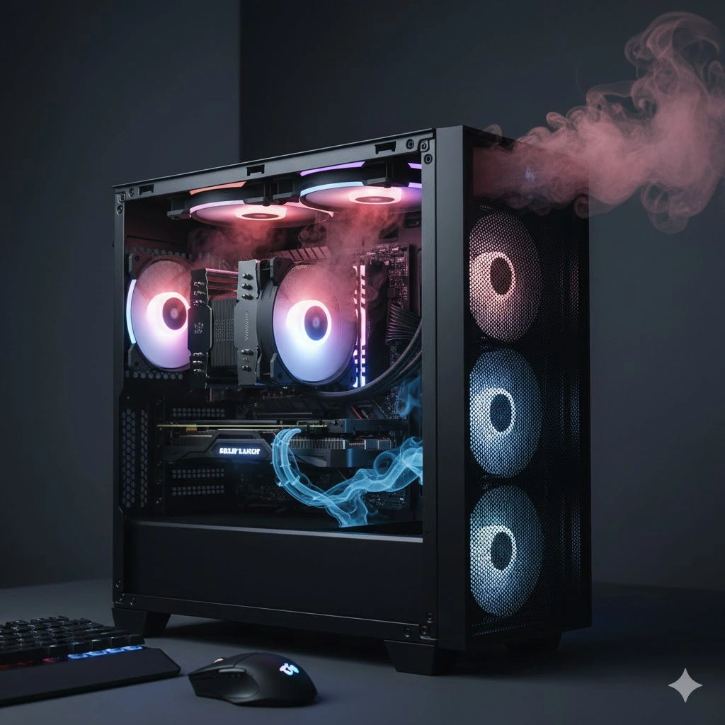 PCケースの上面排気がもたらす冷却効果の基本