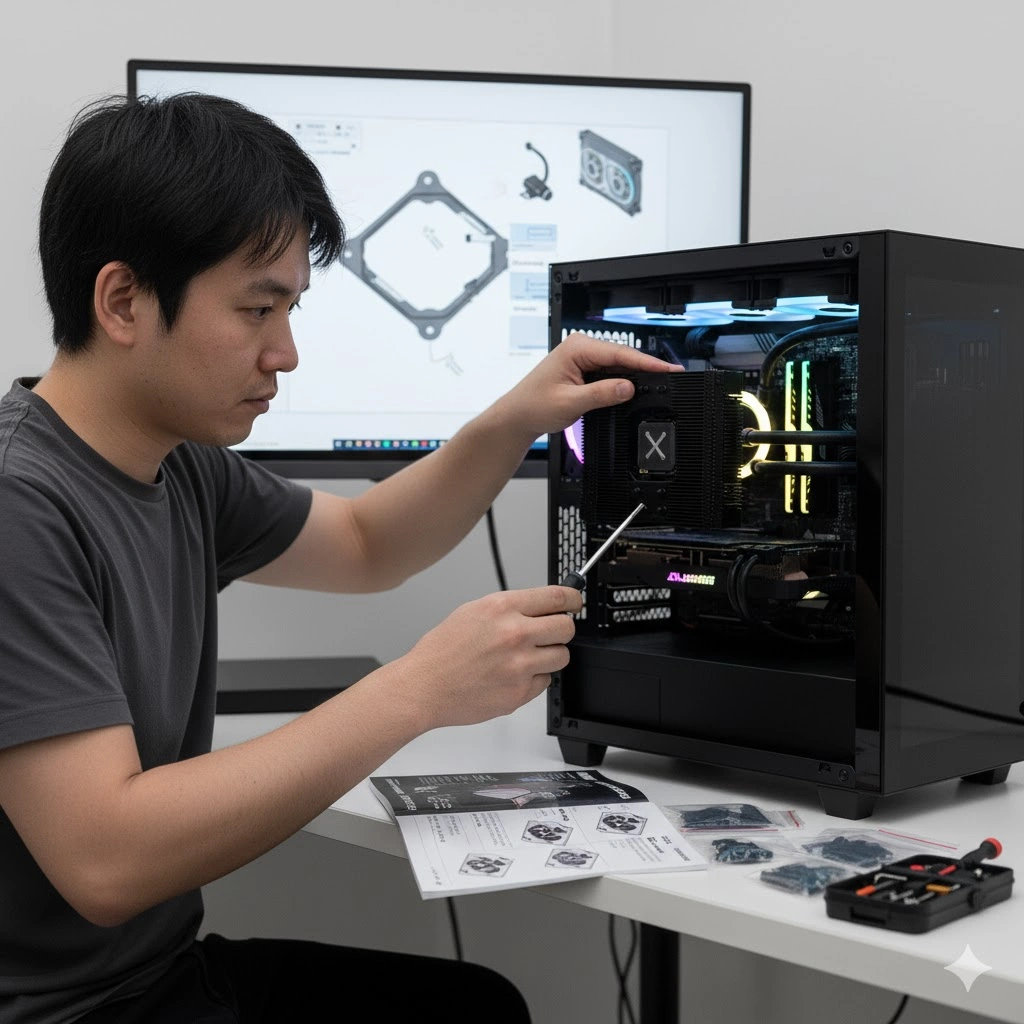 実践！簡易水冷や空冷の交換ガイド