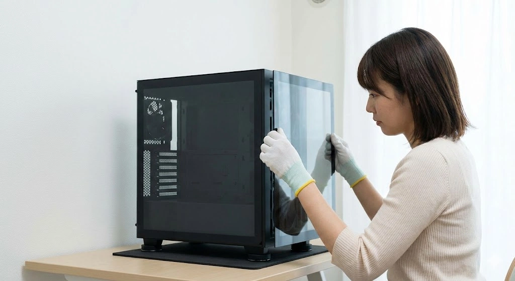 強化ガラスが不意に割れるリスク