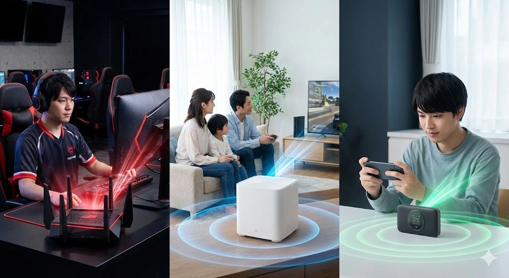 目的別に見るゲーミングルーターの選び方とおすすめ