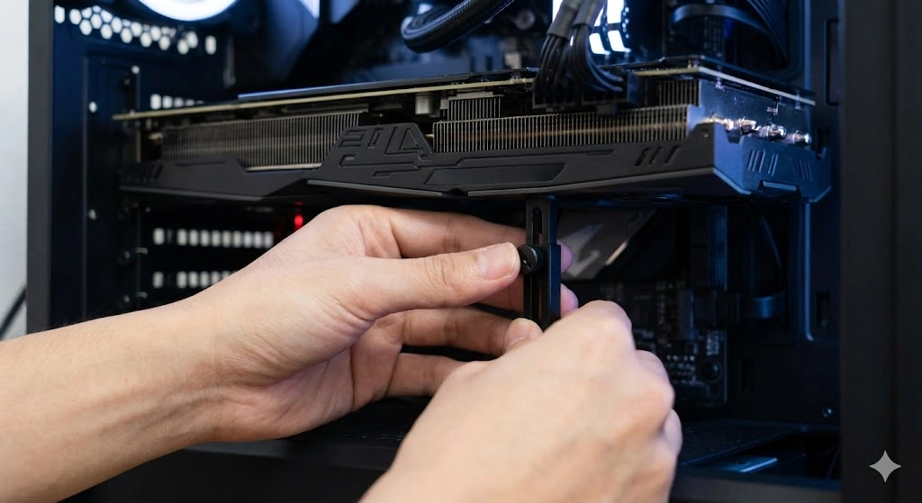 サポートステイの基本的な付け方