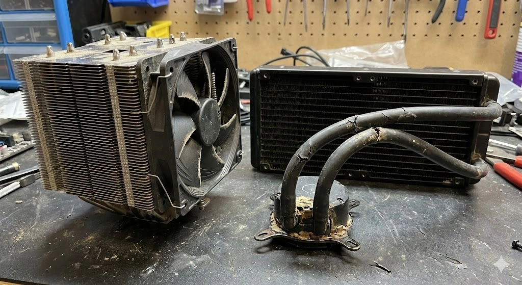 意外と長い空冷の寿命との違い