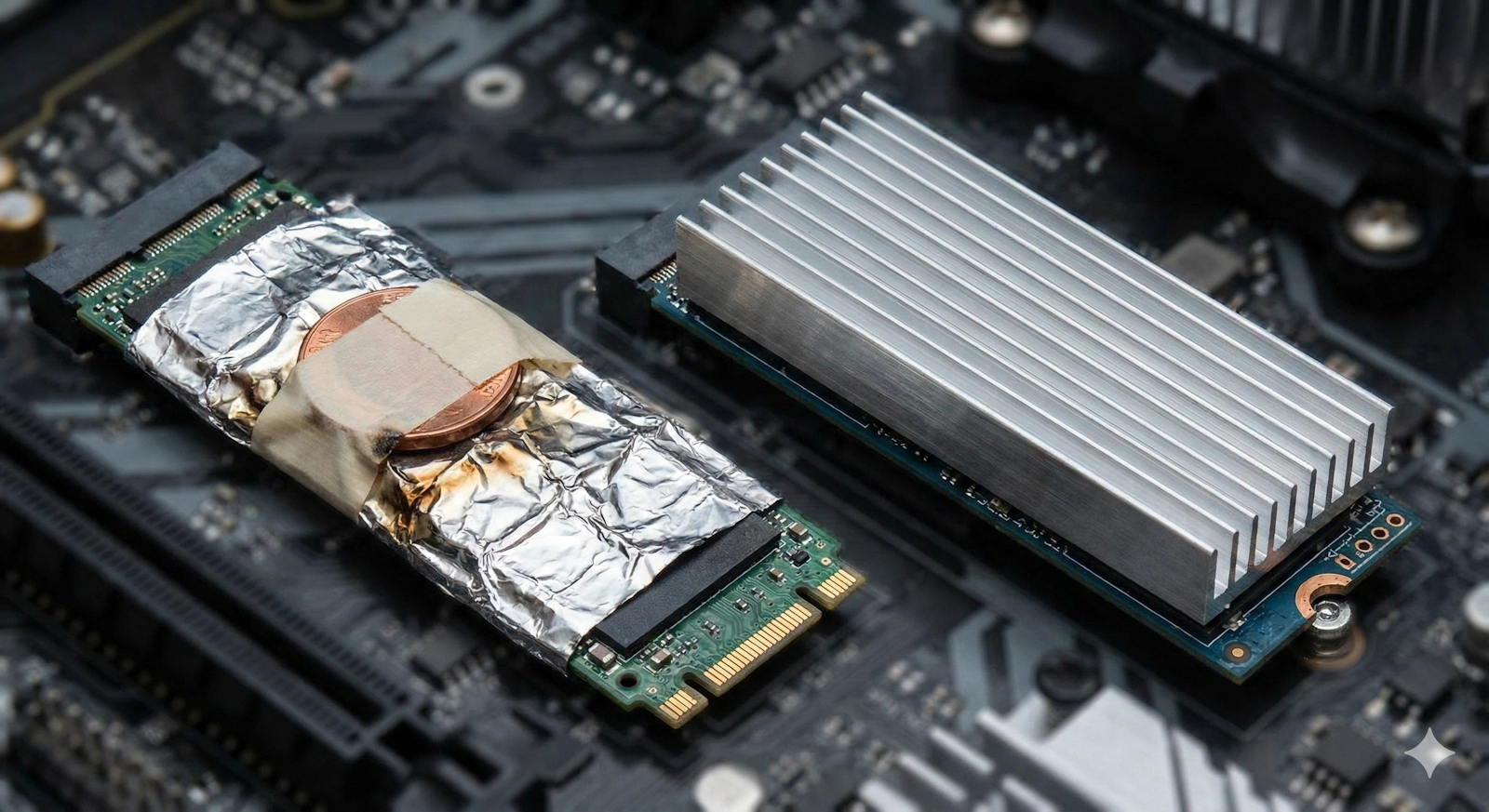 M.2 SSDヒートシンク代用は危険？自作や100均のリスクと正解