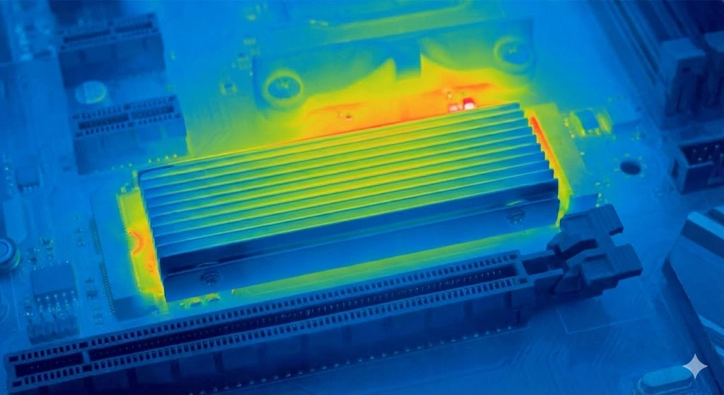 専用ヒートシンクの冷却効果とは