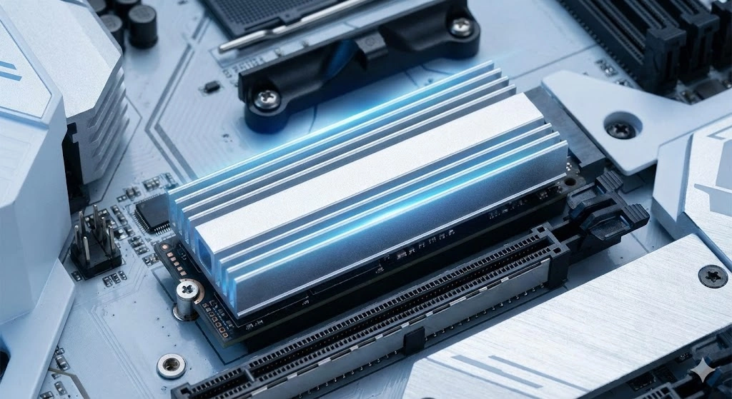 M.2 SSDヒートシンクの代用より専用品が安全