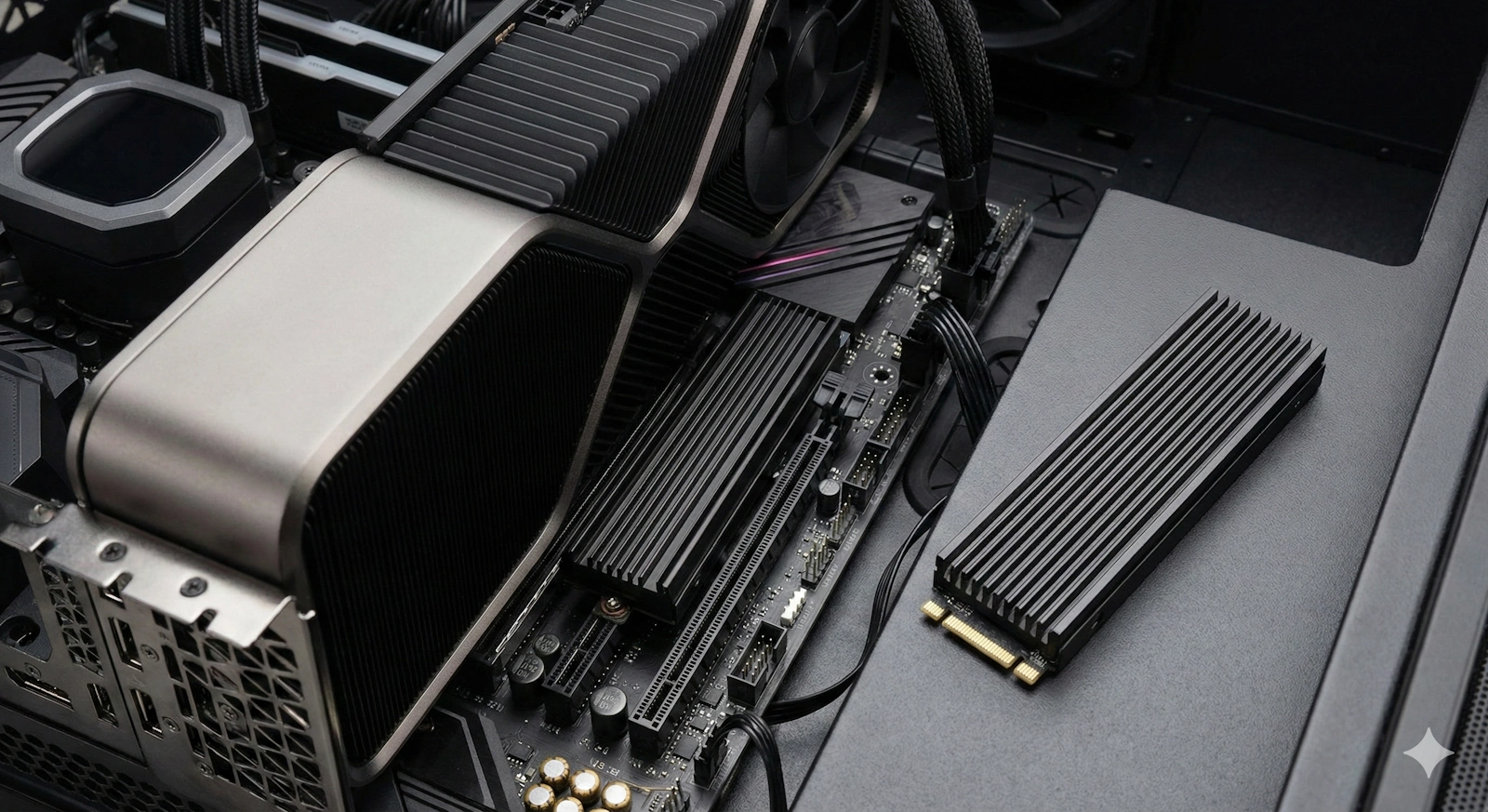 M.2 SSDヒートシンクとグラボ干渉！薄型のおすすめと解決策