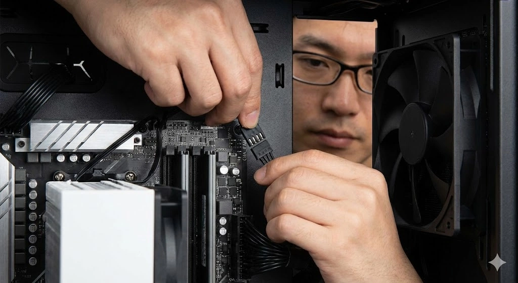 ケースファンの電源はどこから取るのが最適か