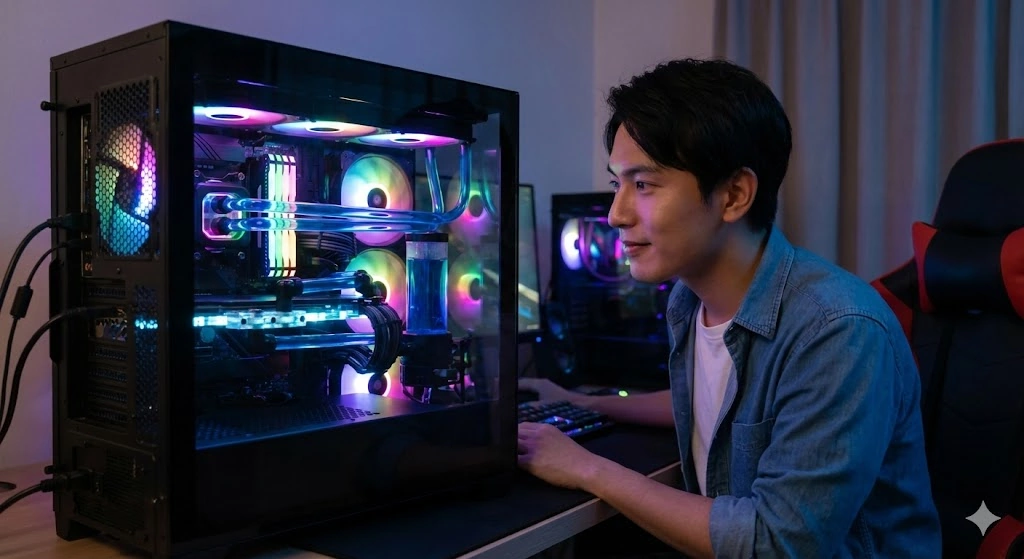 一部のPCケースが透明パネルを導入している意味とは