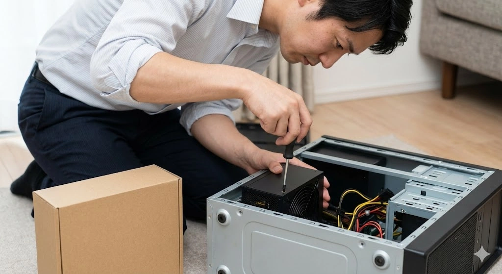 電源ユニットの交換方法と費用の目安