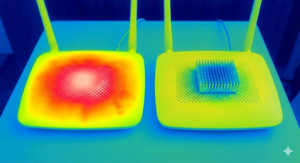 貼るだけで冷える？ヒートシンクの効果