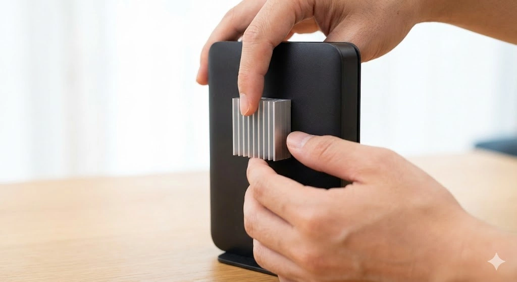 効率よく冷やすヒートシンクの付け方