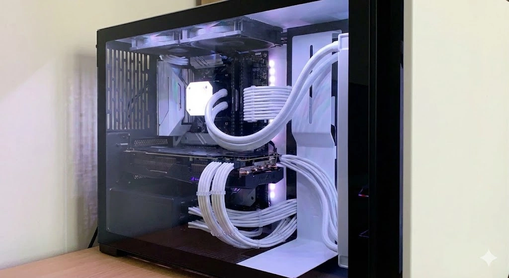 自作PCをスリーブケーブルで美しく魅せるメリット