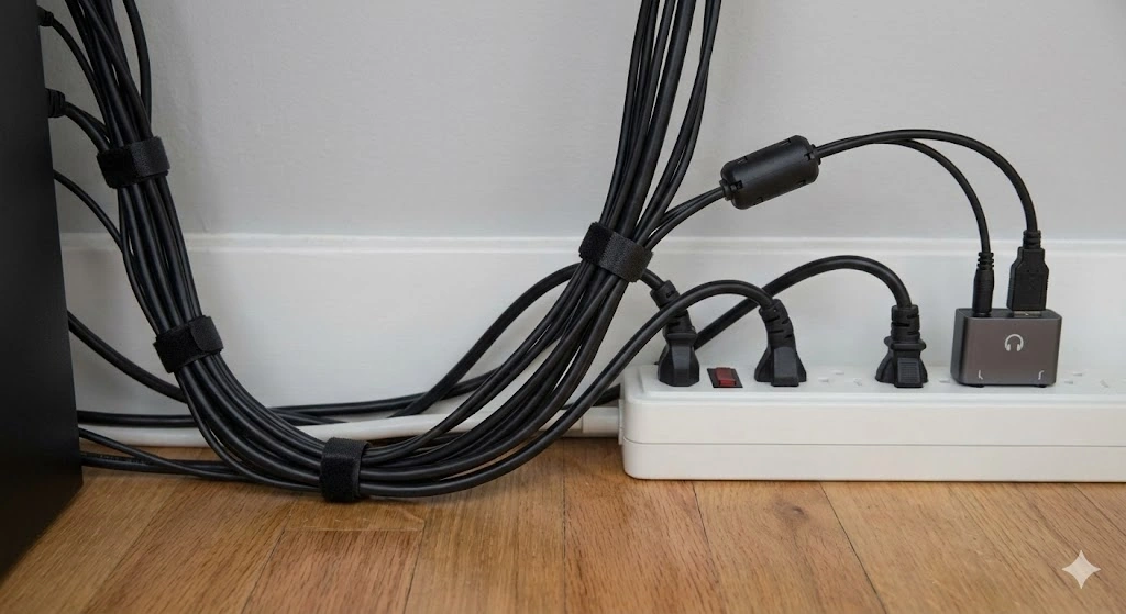 グランドループの遮断とケーブル接続の最適化