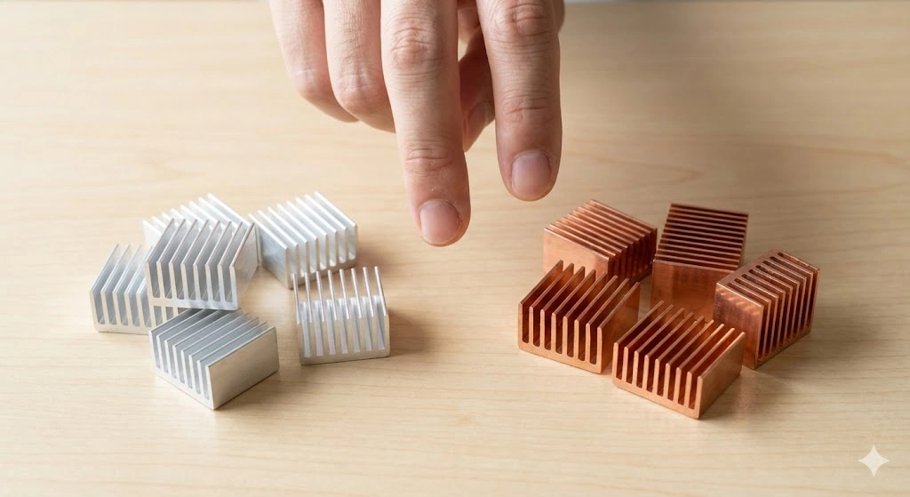 アルミ製か銅製か？ヒートシンクの選び方