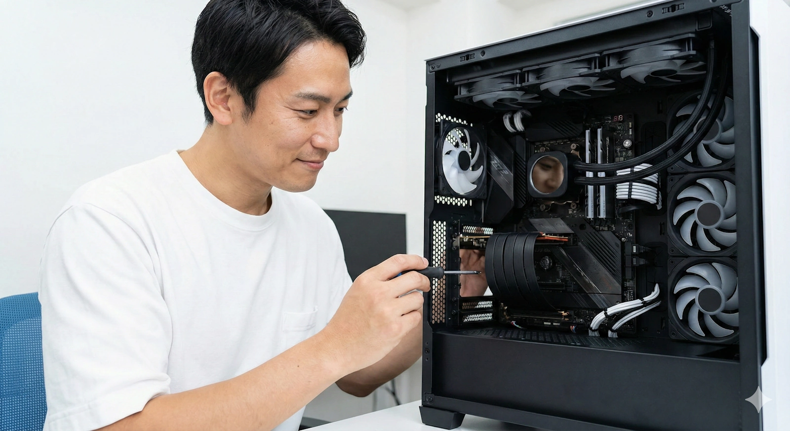 ライザーケーブル不具合の解決策！縦置きPCの注意点