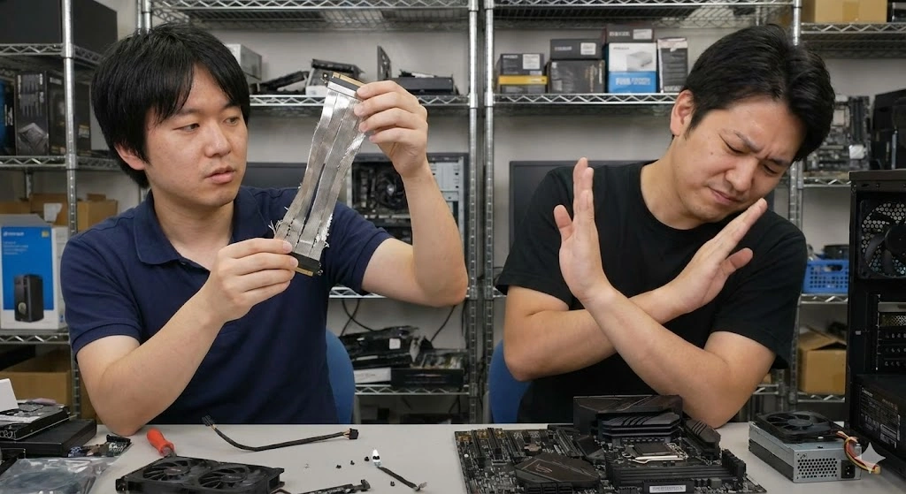 ライザーケーブルはやめとけと言われる理由