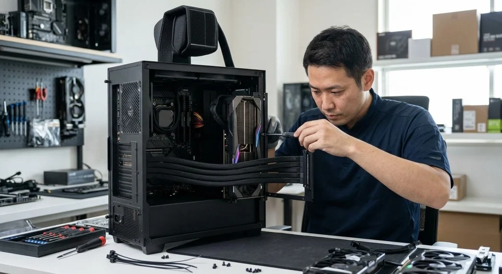 実践的なライザーケーブルの使い方