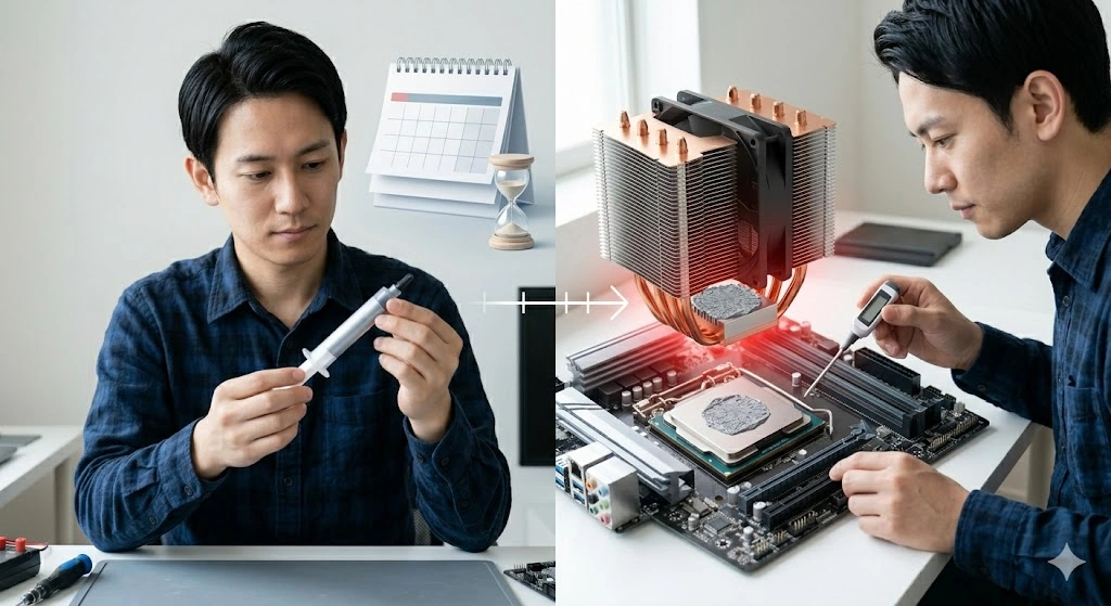 CPUグリスの使用期限と寿命の基本