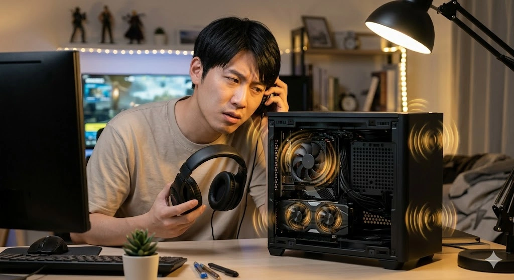 ミニタワーがうるさい原因と騒音