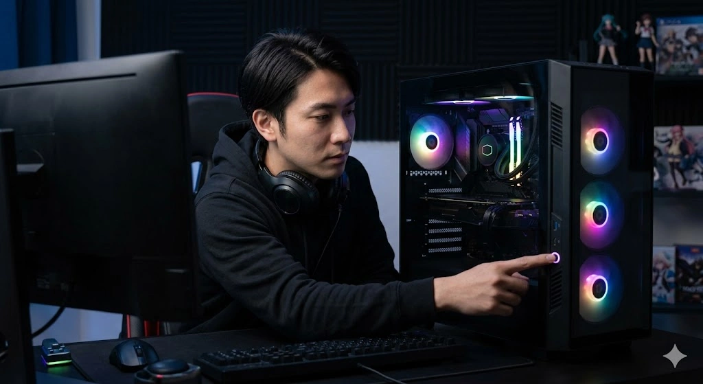 ゲーミングPCのスリープとシャットダウンの基本