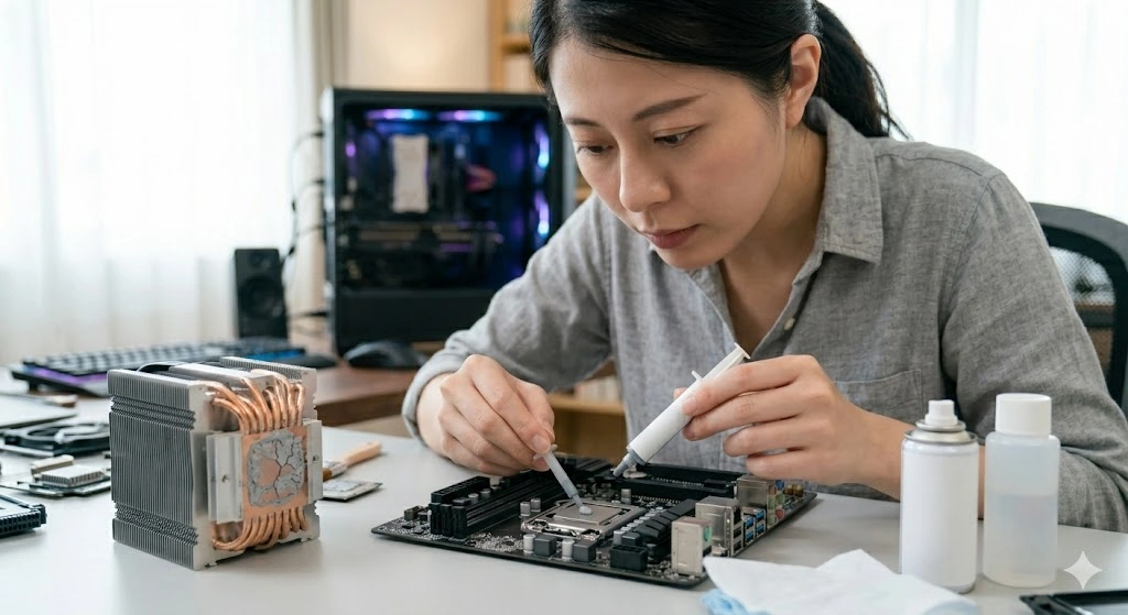 CPUグリスの劣化と再塗布の時期