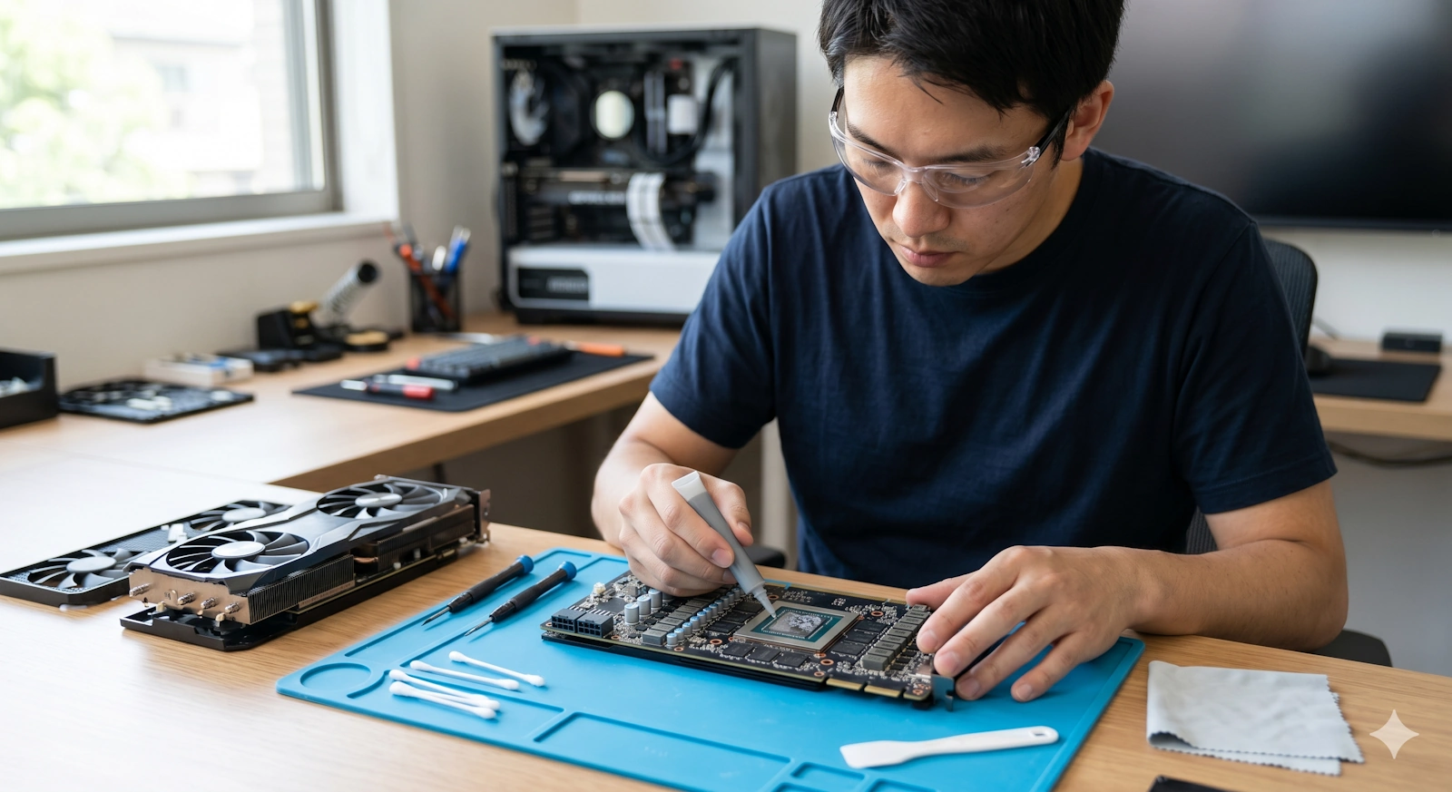 GPUグリス塗り替えは必要？寿命や頻度と安全な手順