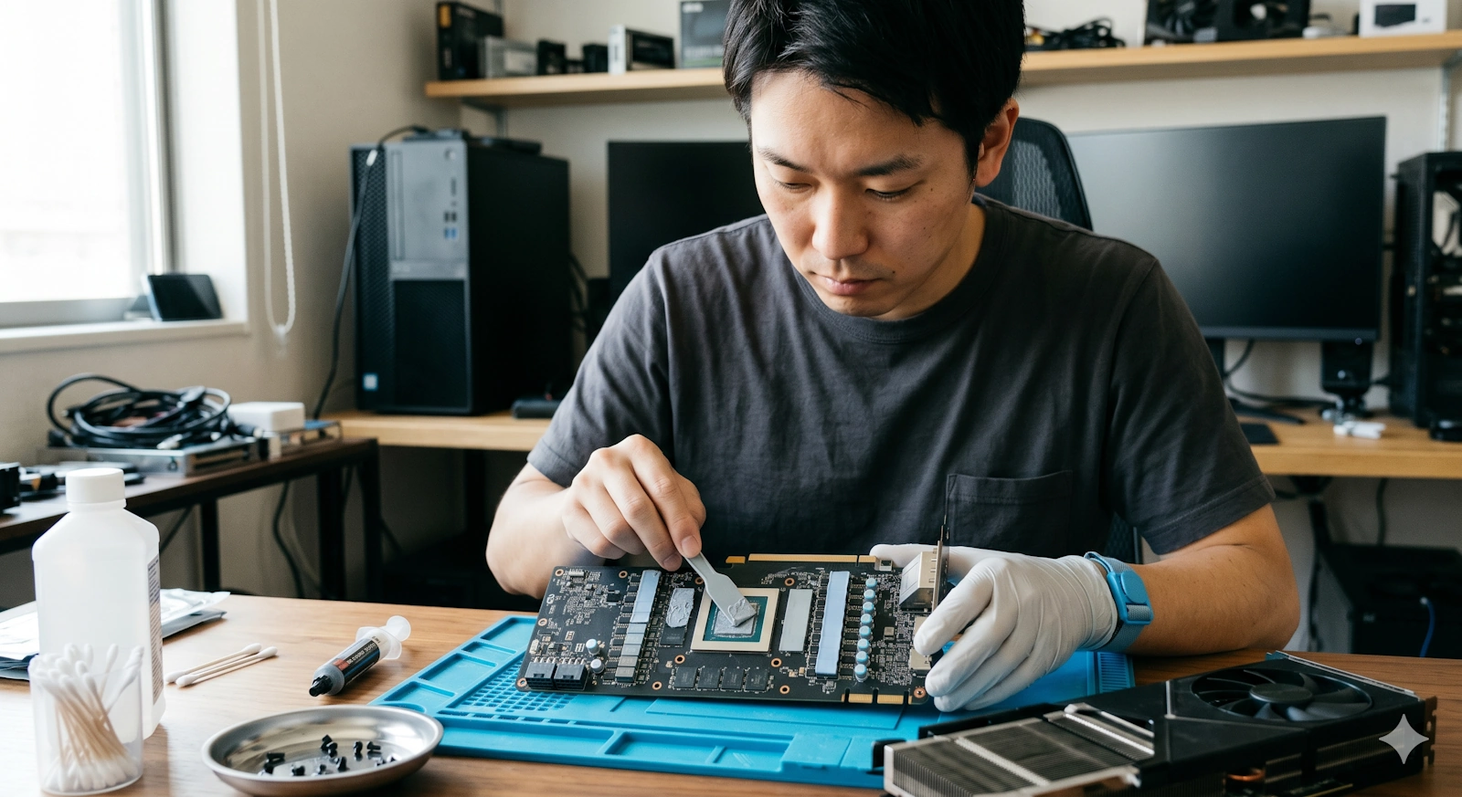 GPUグリス塗り替えの完全ガイド！失敗を防ぐ手順とおすすめ