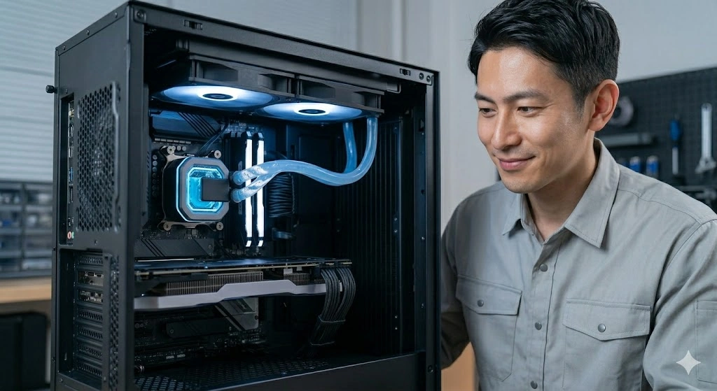 簡易水冷のエア噛みを防ぐ最適な対策