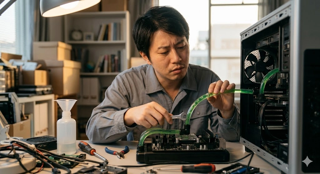 一時的な直し方とエア抜きの限界