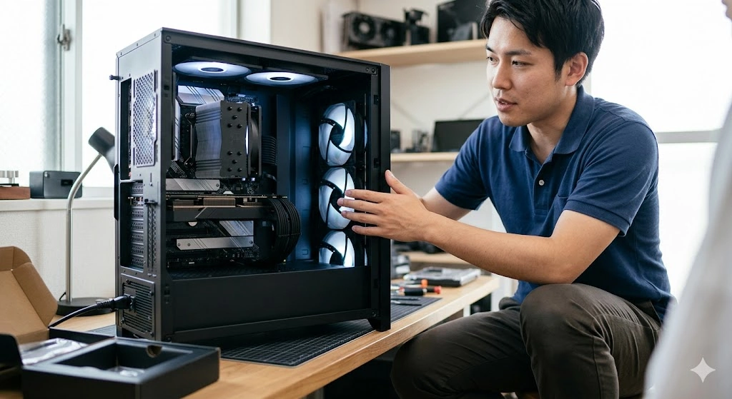 最適なエアフロー構築で寿命を延ばす