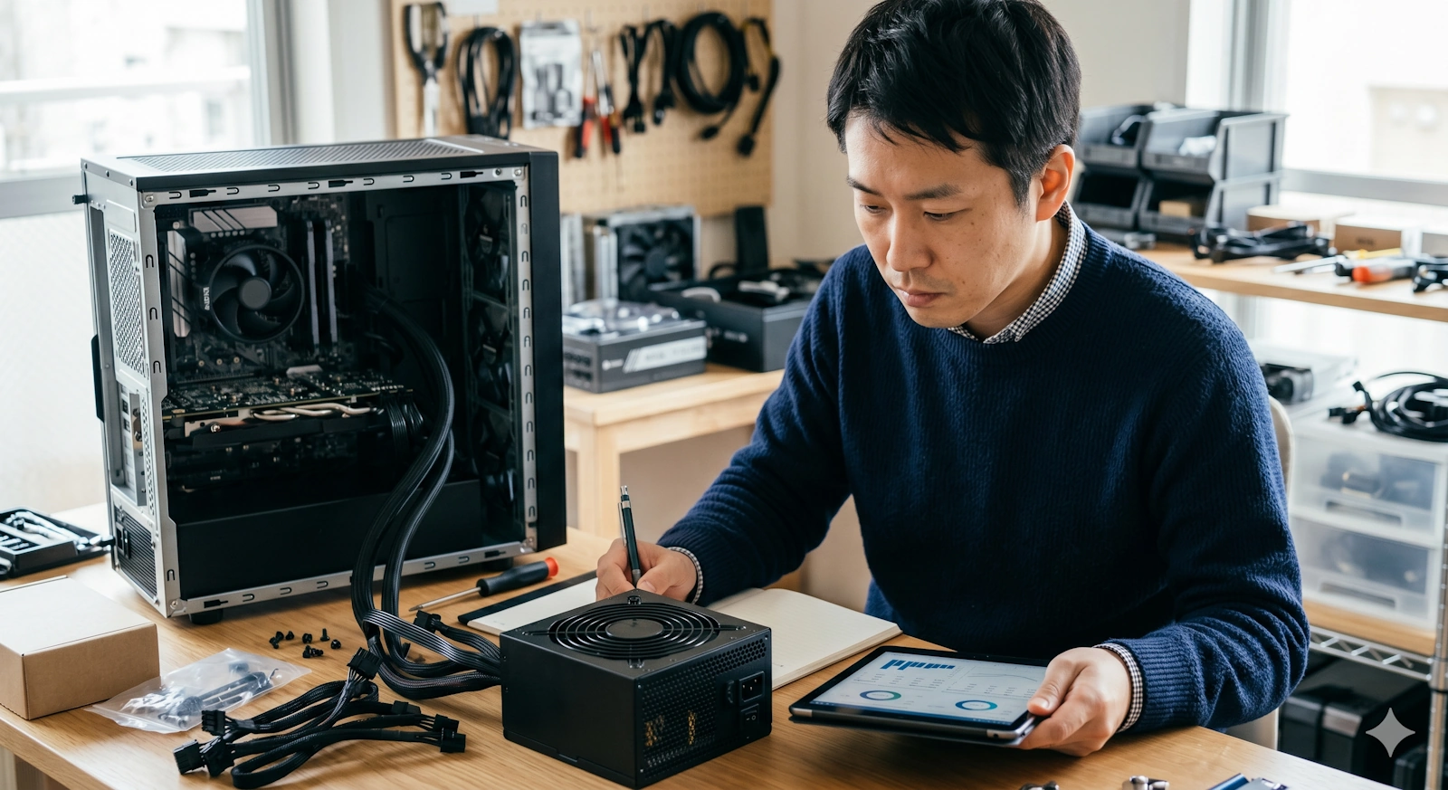 自作PC向け電源ユニットの選び方や計算の基本