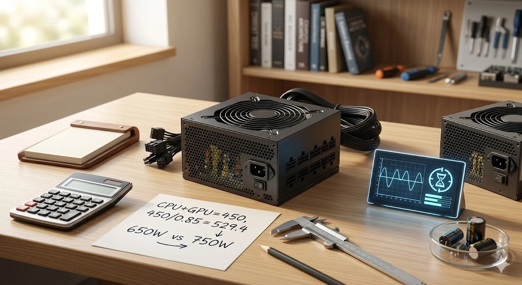 寿命を延ばす電源ユニットの選び方と計算