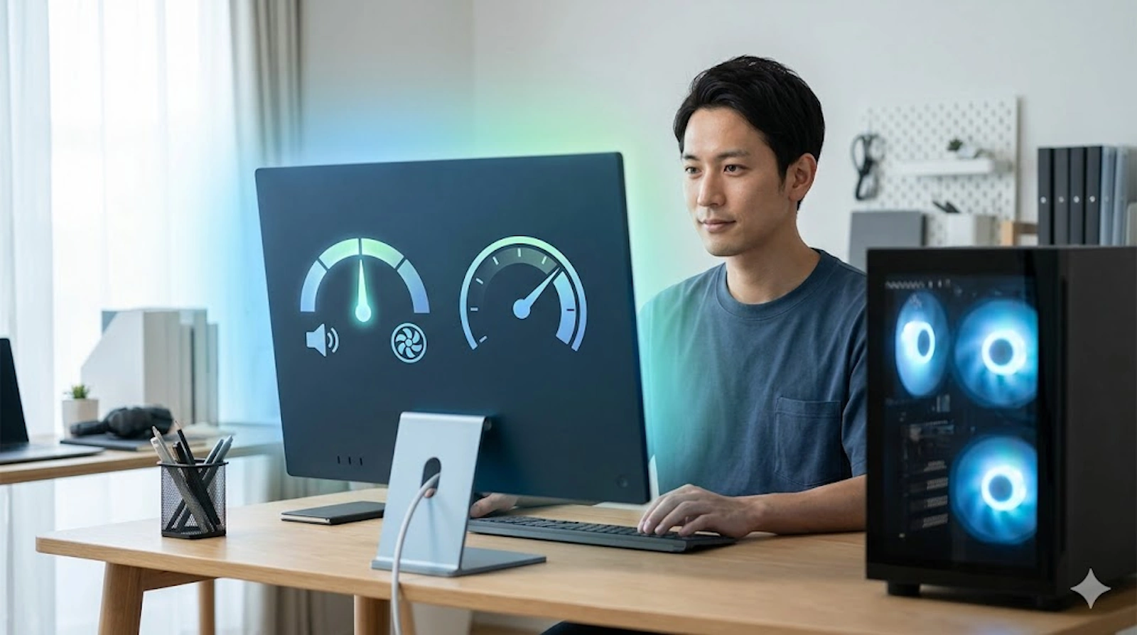PCケースファンの回転数目安とは？静音と冷却の最適解