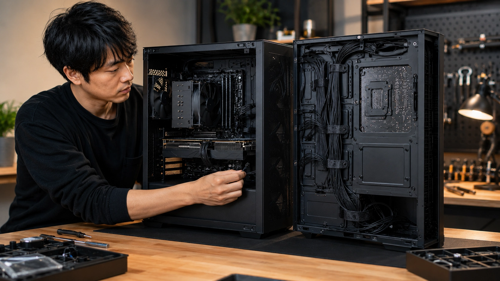 PCケースの裏配線を完全攻略！手順とコツ