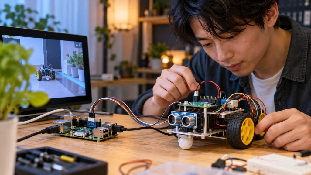 ArduinoとRaspberry Piを組み合わせたロボット制御